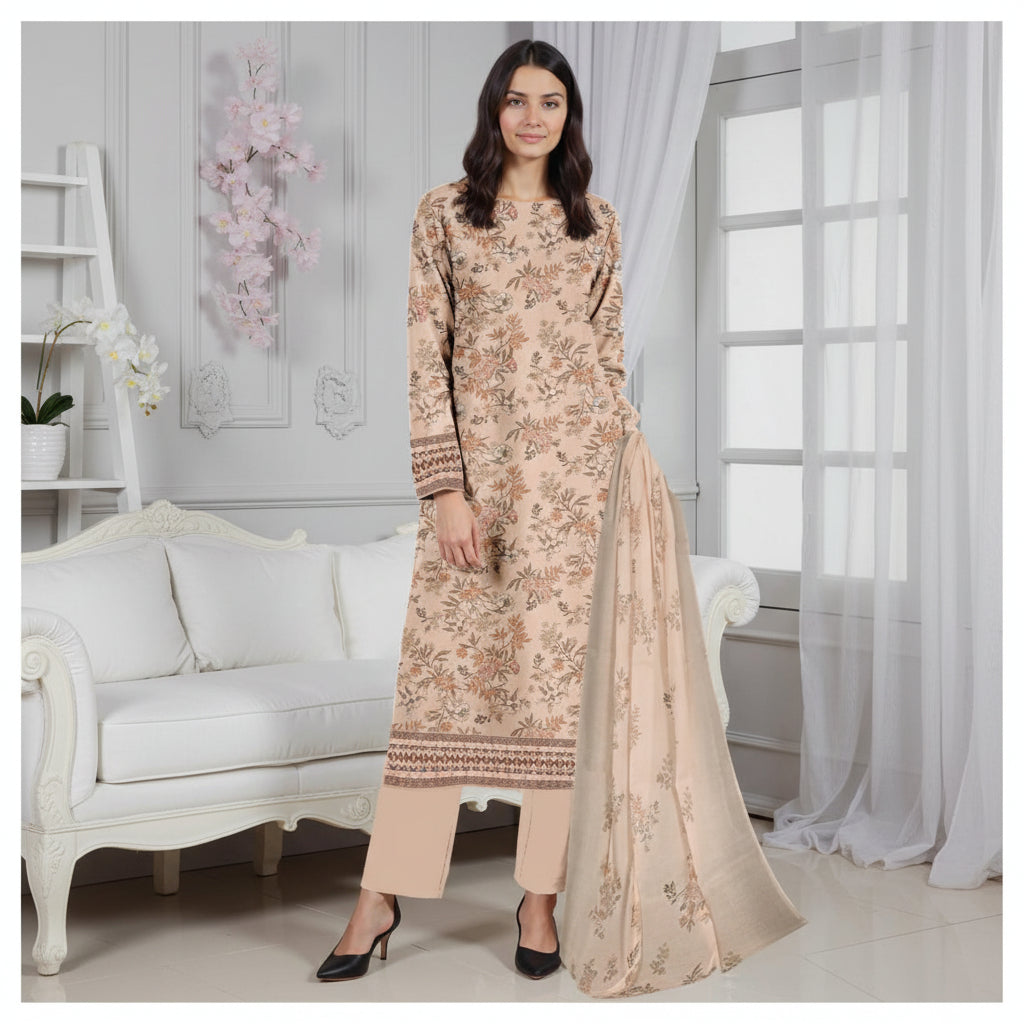 G.U.L AHMAD DIGITAL PRINTED LAWN 3-PC G&A-11