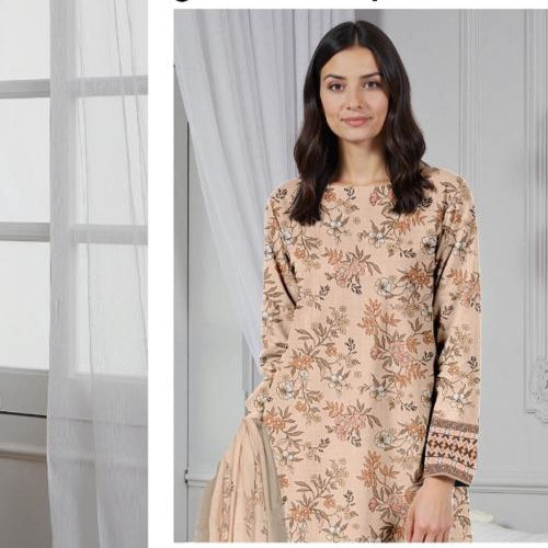 G.U.L AHMAD DIGITAL PRINTED LAWN 3-PC G&A-11