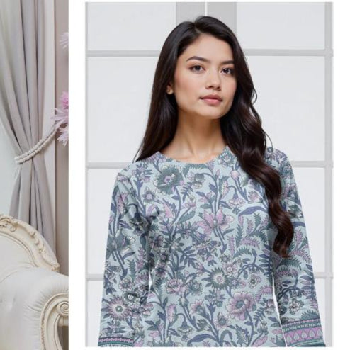 G.U.L AHMAD DIGITAL PRINTED LAWN 3-PC G&A-01