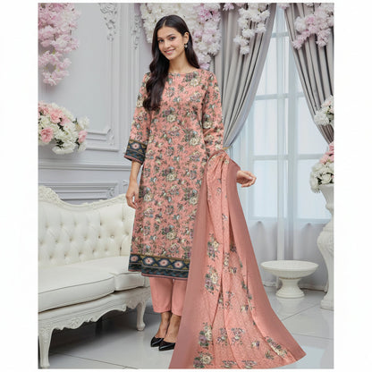 G.U.L AHMAD DIGITAL PRINTED LAWN 3-PC G&A-08