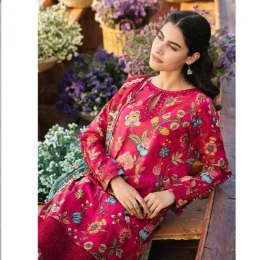 M.R.I.A  B DIGITAL PRINTED LAWN 3-PC M&B-01