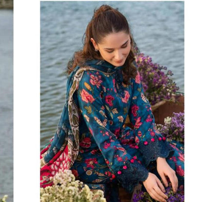 M.R.I.A  B DIGITAL PRINTED LAWN 3-PC M&B-04