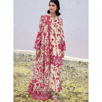 M.R.I.A  B DIGITAL PRINTED LAWN 3-PC M&B-07