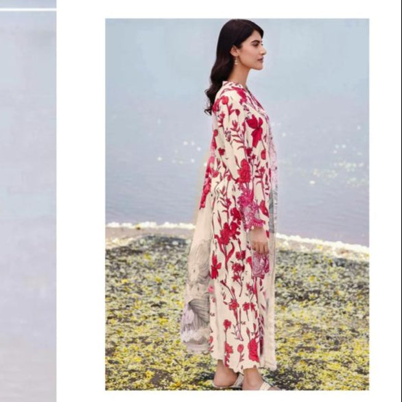 M.R.I.A  B DIGITAL PRINTED LAWN 3-PC M&B-07