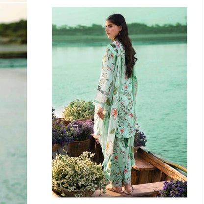 M.R.I.A  B DIGITAL PRINTED LAWN 3-PC M&B-08